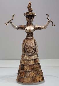 Snake Goddess of Knossos